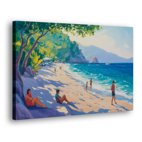 Mismaloya Beach View - Canvas Wall Art