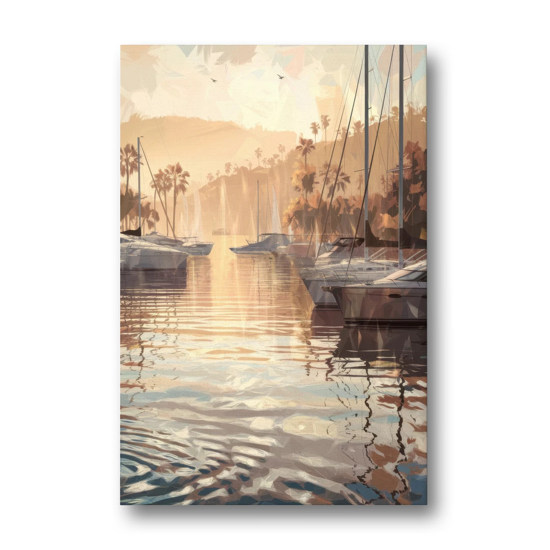 Mobile Scenic Harbor - Canvas Wall Art - Front