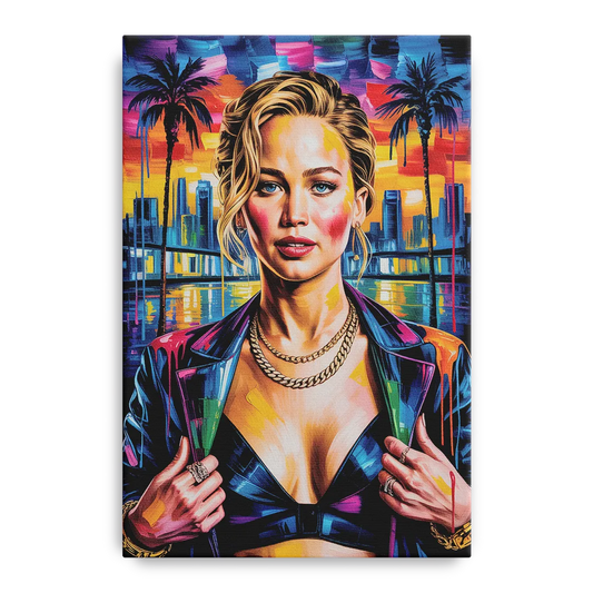 Mocking Flame - Canvas Wall Art