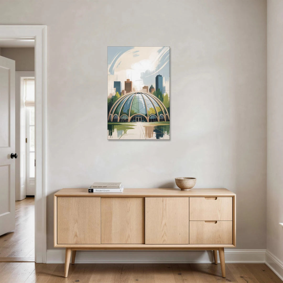 Montreal Biodome Wonder - Canvas Wall Art - Coffee Table - 24x36