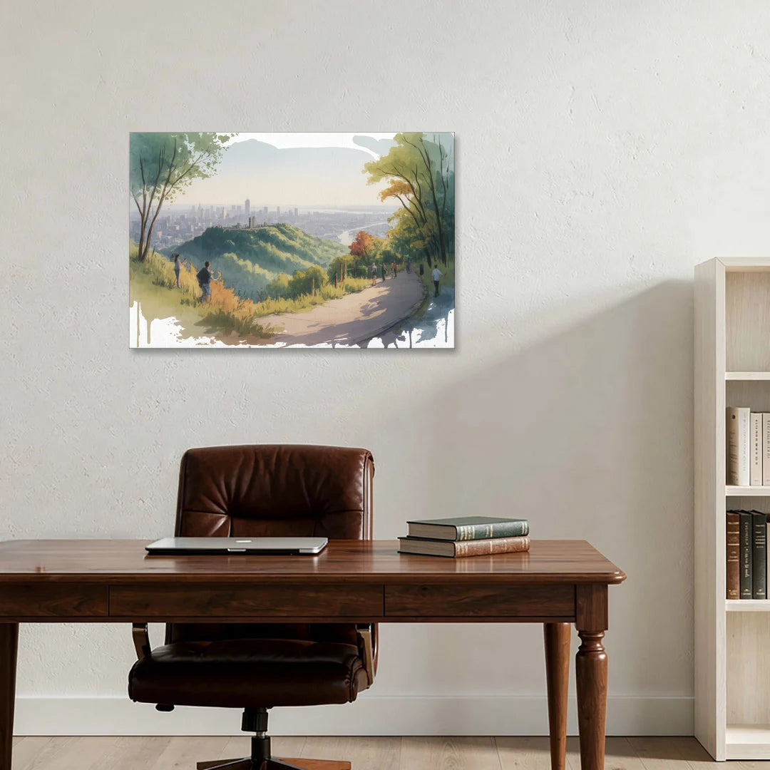 Mount Royal Lookout - Canvas Wall Art - Office - 36x24