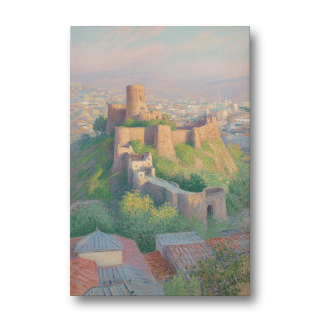 Narikala Fortress - Canvas Wall Art - Front