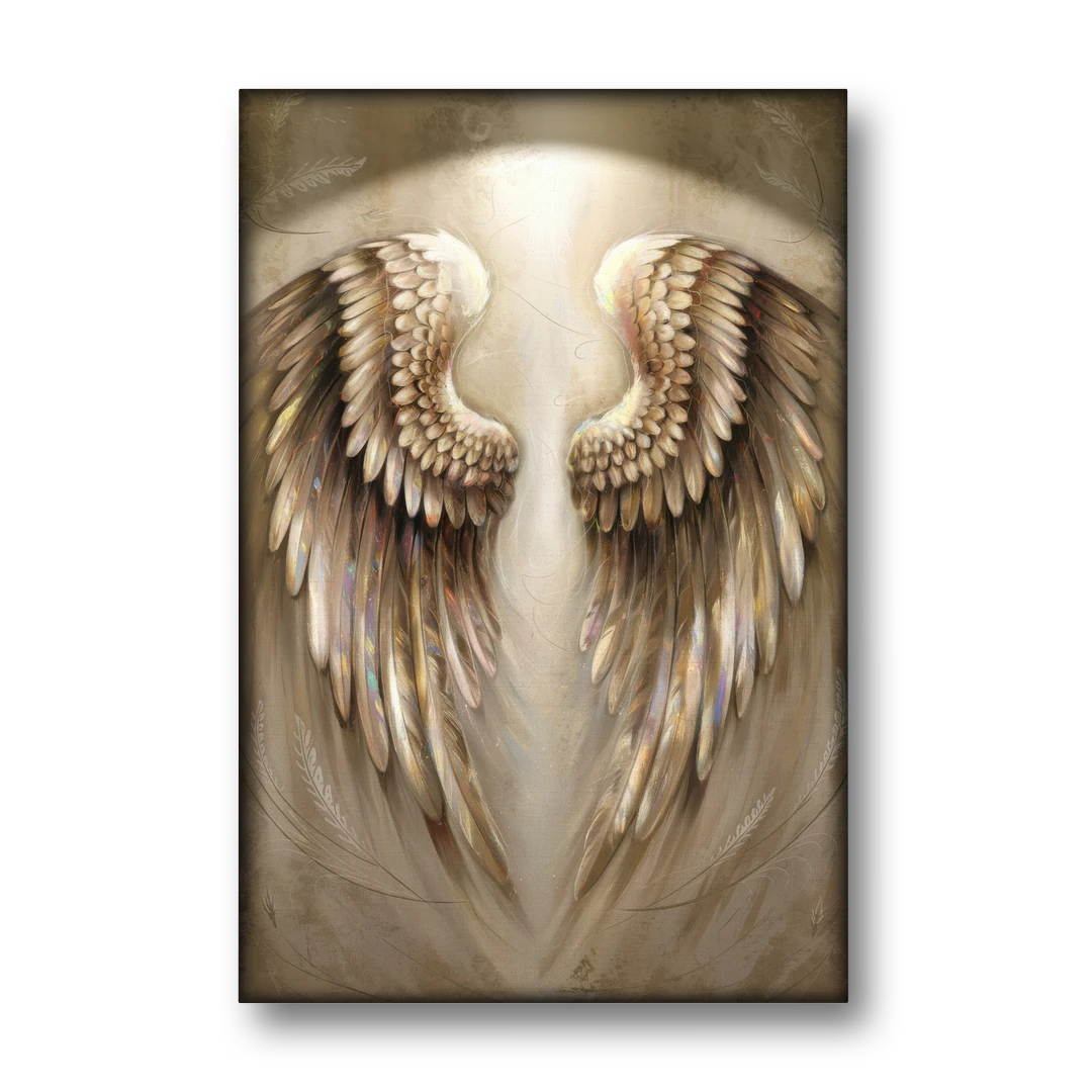 Nashville Wings Mural Tribute - Canvas Wall Art - Front