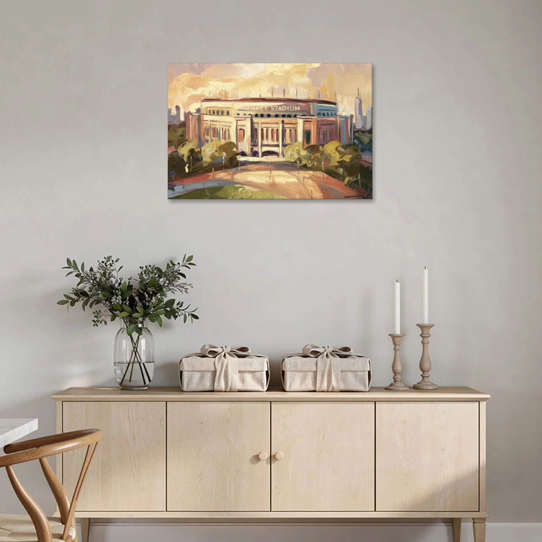 New York City Yankee Stadium - Canvas Wall Art - Coffee Table - 36x24