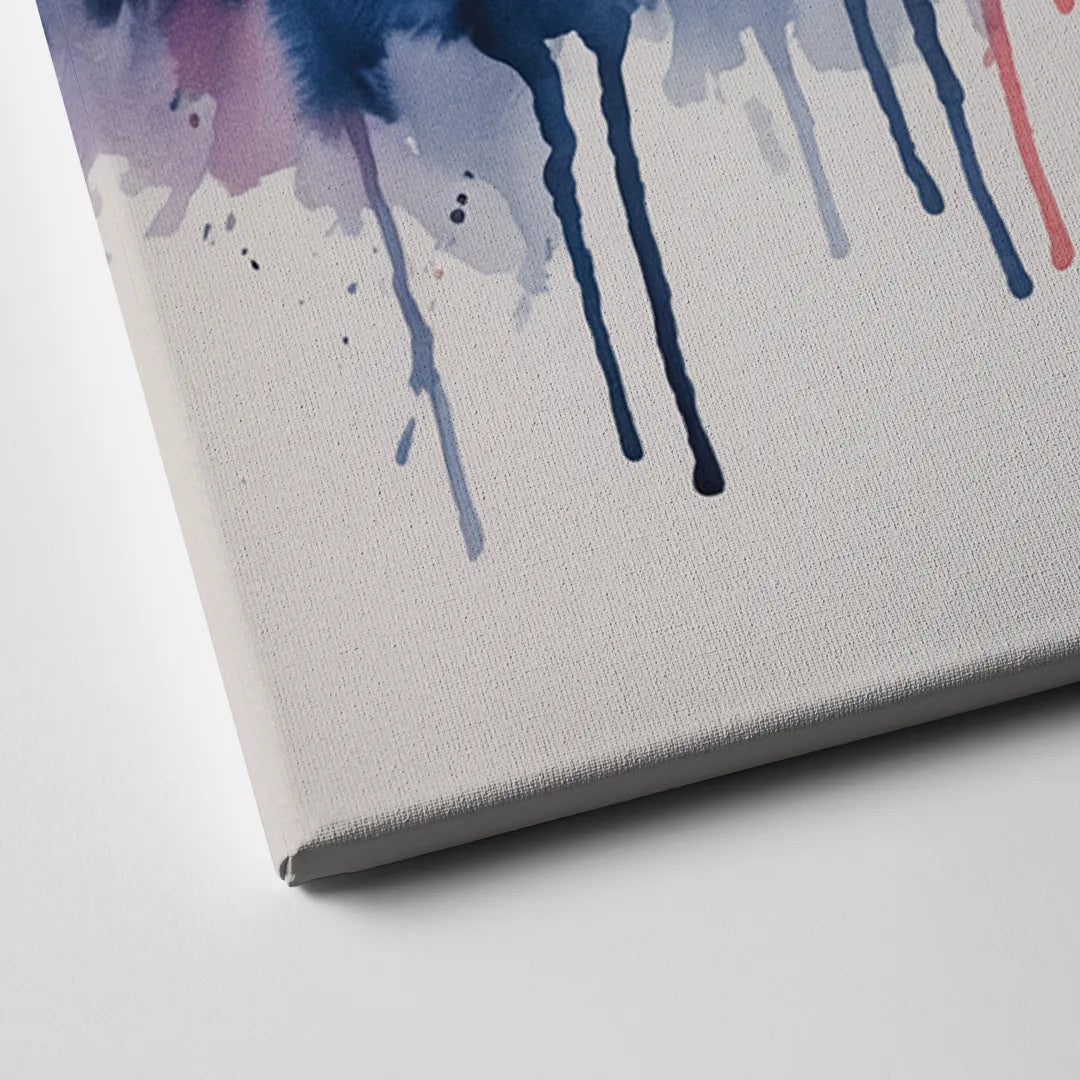 New York Giants Skyline Game Canvas Close Up