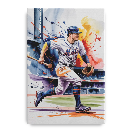 New York Mets Championship Game - Canvas Wall Art