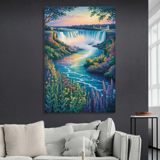 Niagara Botanical Gardens Living Room - Canvas Wall Art