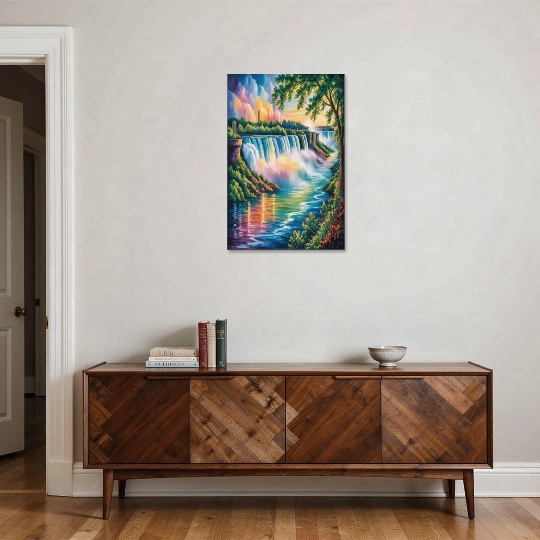Niagara Falls Nature Trail - Canvas Wall Art - Coffee Table - 24x36