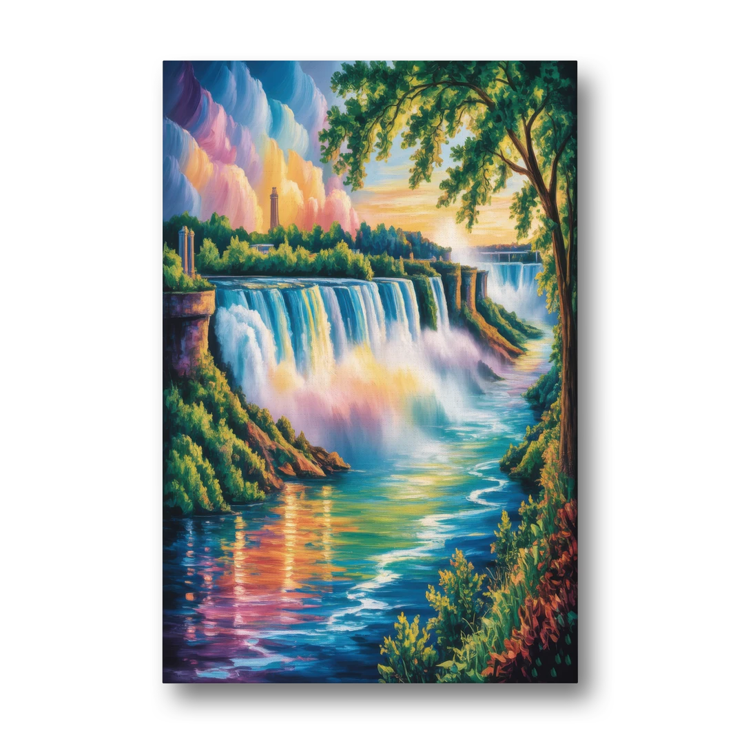 Niagara Falls Nature Trail - Canvas Wall Art - Front