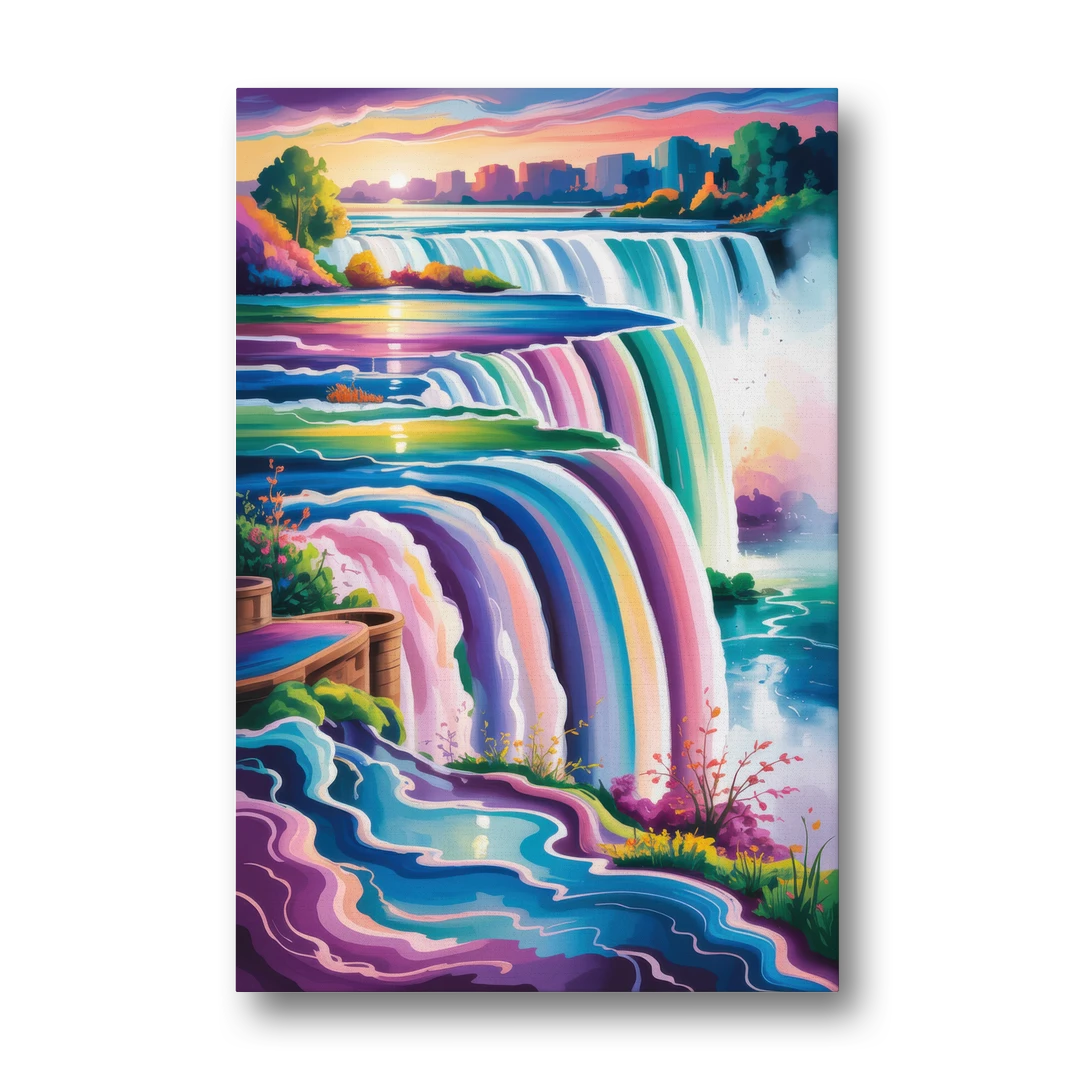 Niagara Falls Summer View - Canvas Wall Art - Front