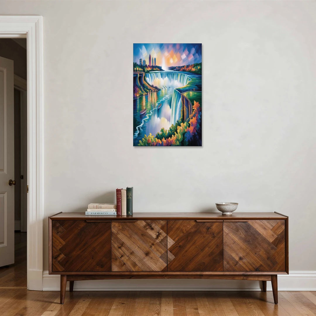 Niagara Falls Tunnel View - Canvas Wall Art - Coffee Table - 24x36