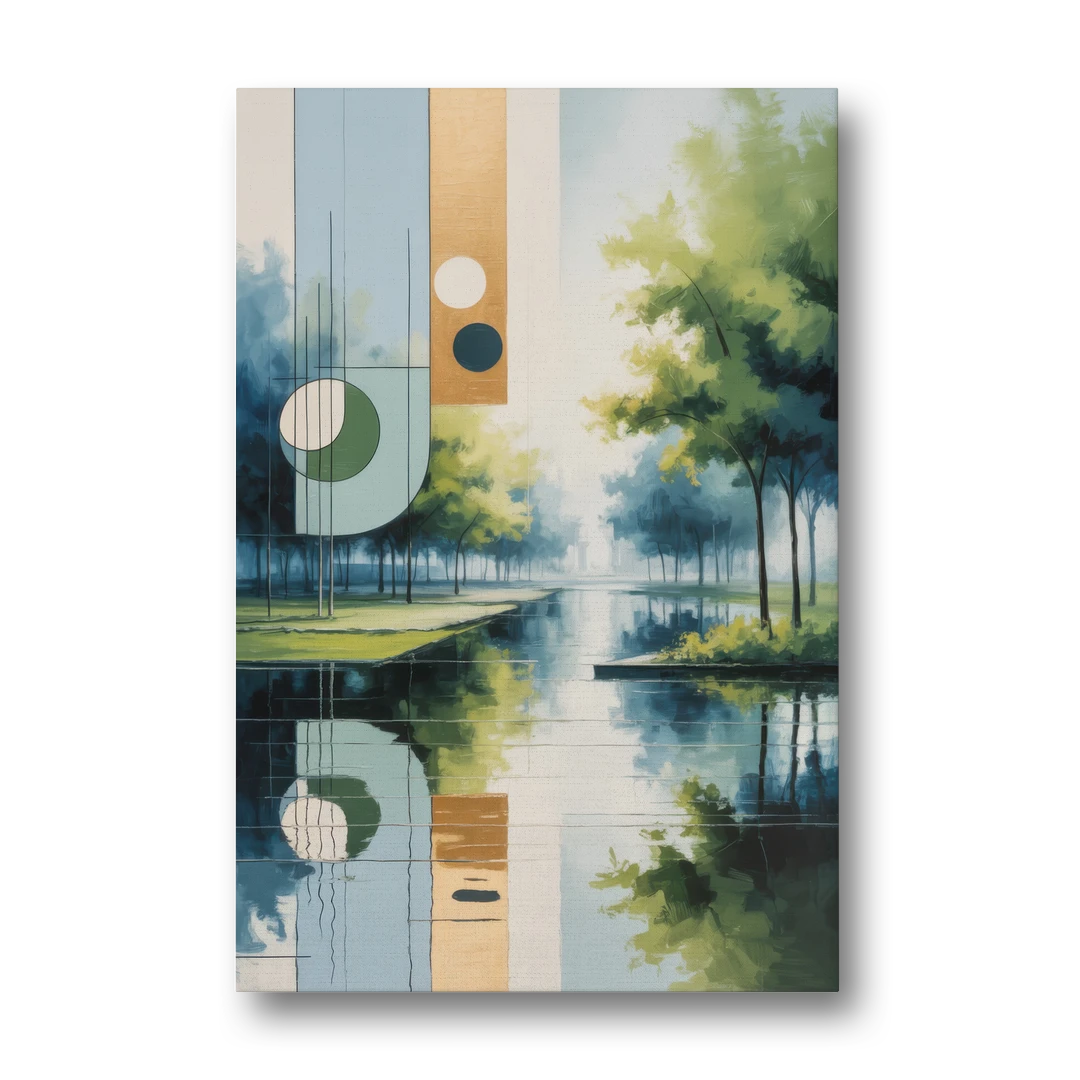 Nordpark Serenity - Canvas Wall Art - Front