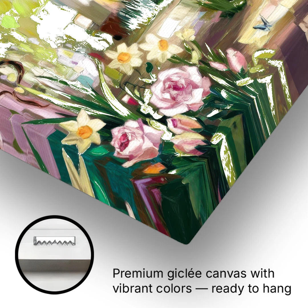 Norfolk Botanical Gardens - Canvas Wall Art - Gallery Wrap Corner