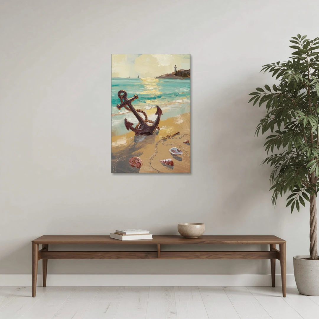 Norfolk Nautical Charm - Canvas Wall Art - Coffee Table - 24x36