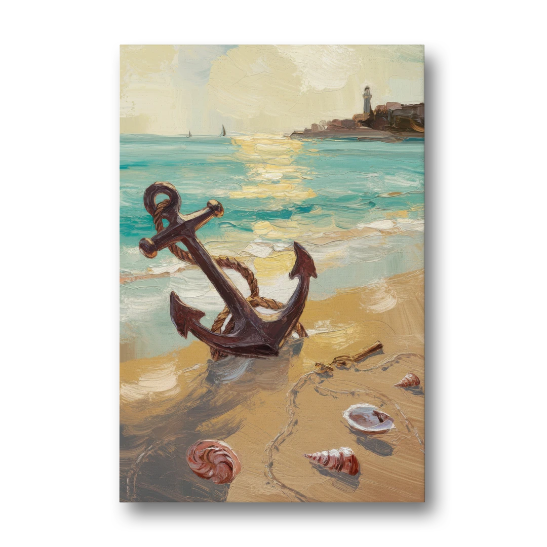 Norfolk Nautical Charm - Canvas Wall Art - Front