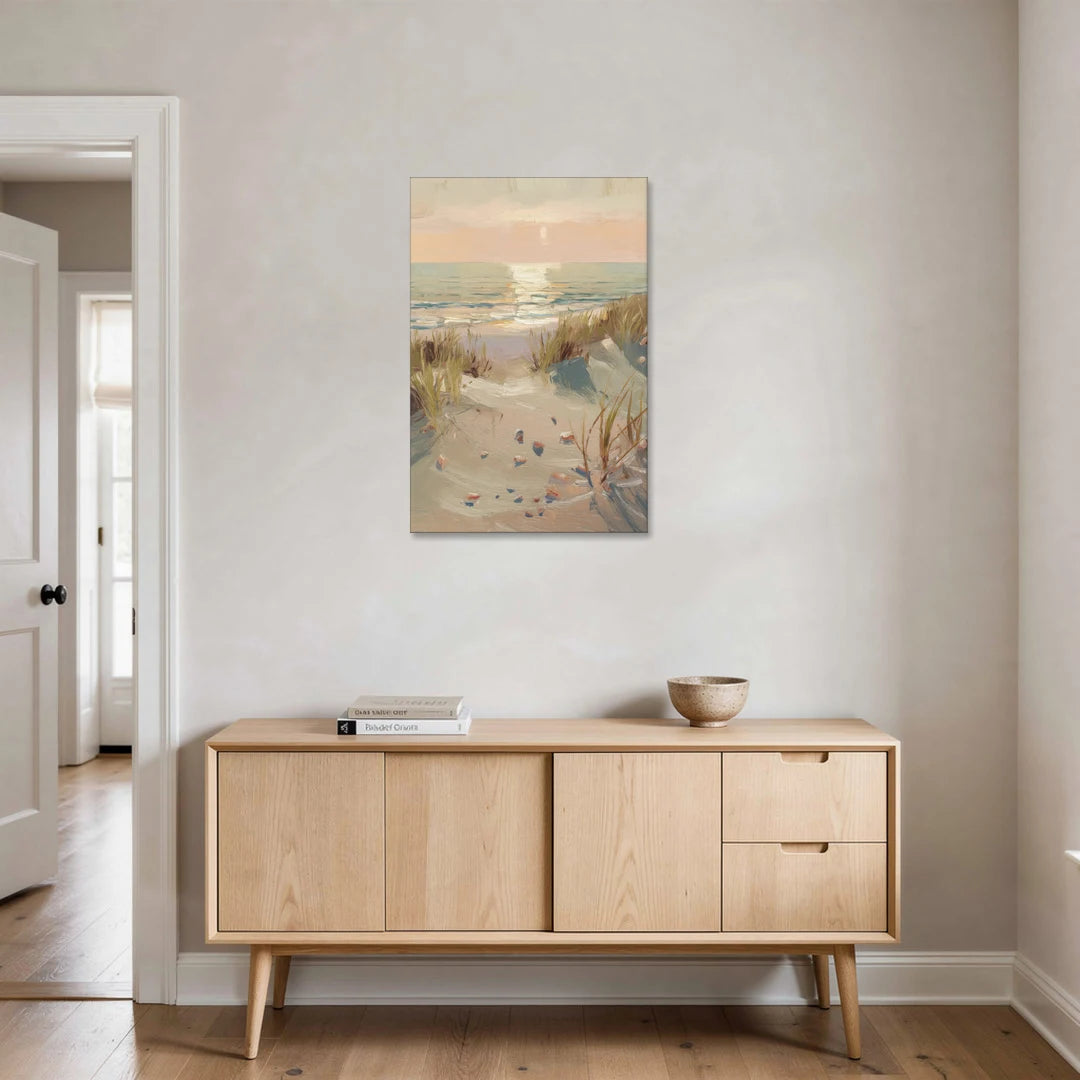 Norfolk Oceanfront Serenity - Canvas Wall Art - Coffee Table - 24x36