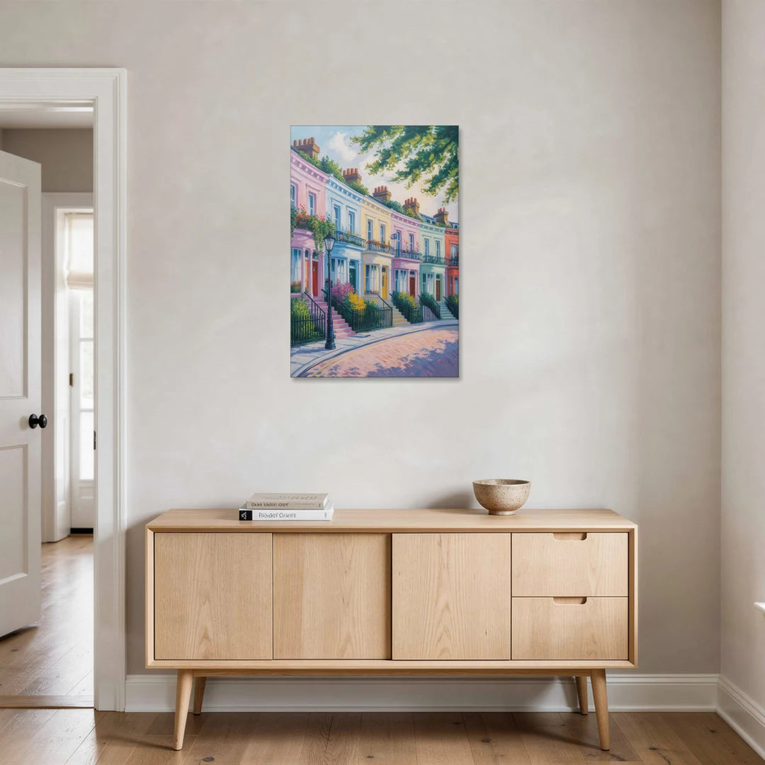 Notting Hill Colors - Canvas Wall Art - Coffee Table - 24x36
