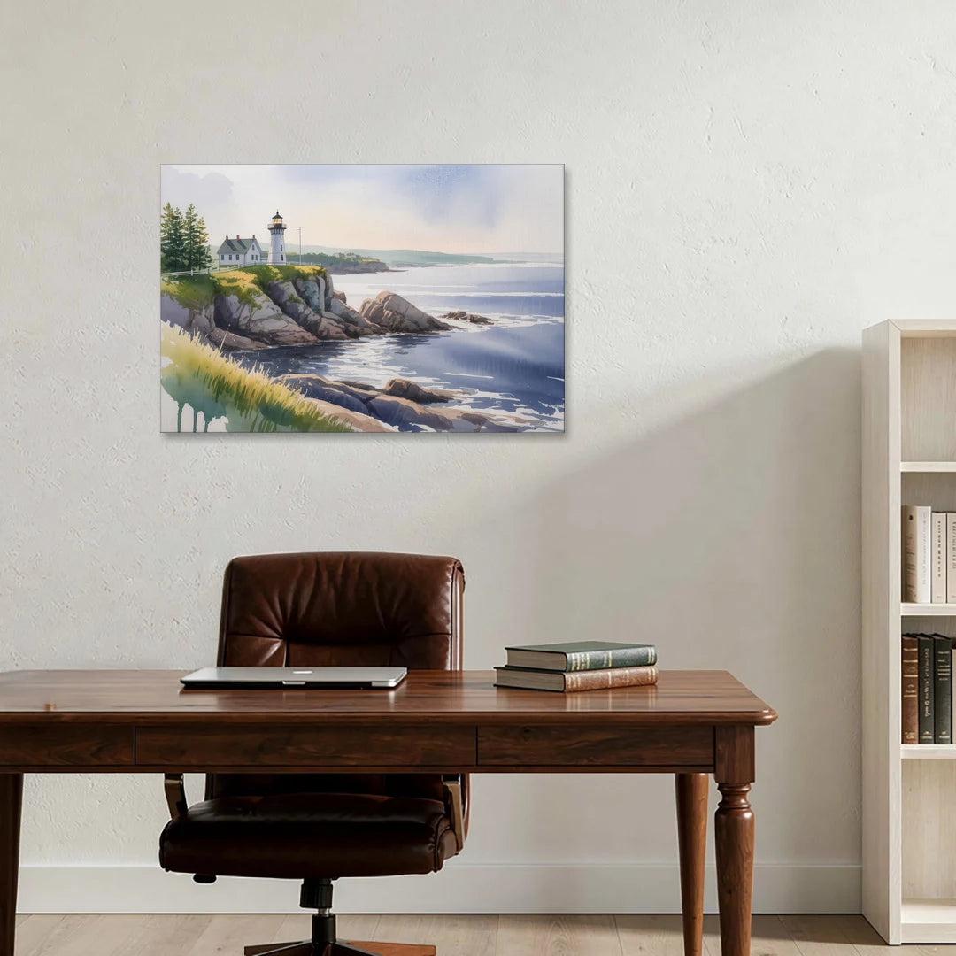 Nova Scotia Serenity - Canvas Wall Art - Office - 36x24