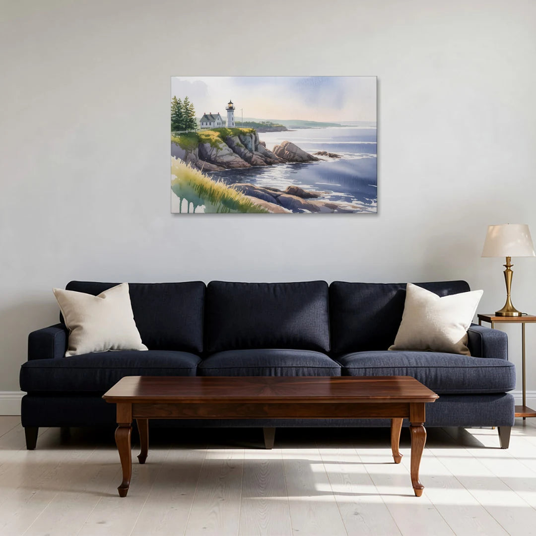 Nova Scotia Serenity - Canvas Wall Art - Sofa - 36x24