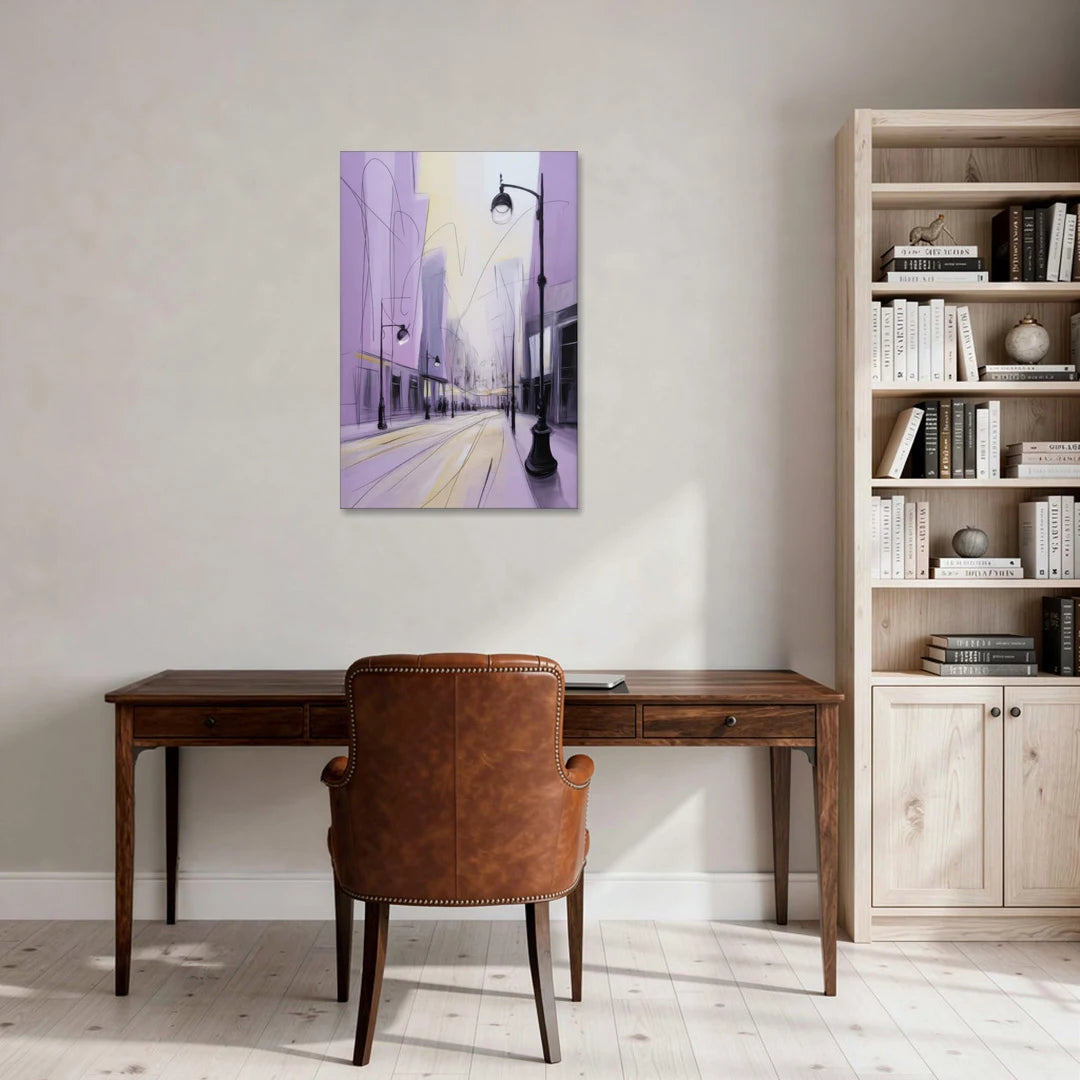 Nowy Swiat Stroll - Canvas Wall Art - Office - 24x36