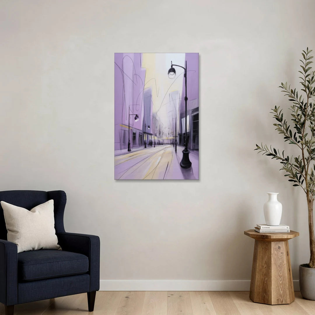 Nowy Swiat Stroll - Canvas Wall Art - Sofa - 24x36
