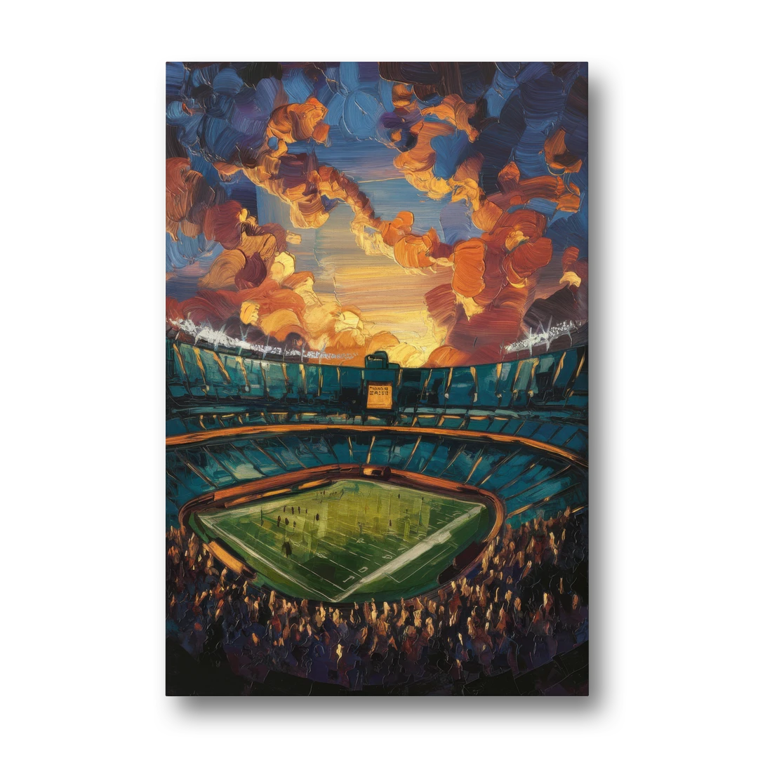 Oakland Coliseum Memories - Canvas Wall Art - Front