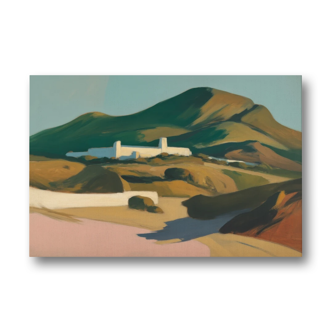 Obispado Hill Vista - Canvas Wall Art - Front