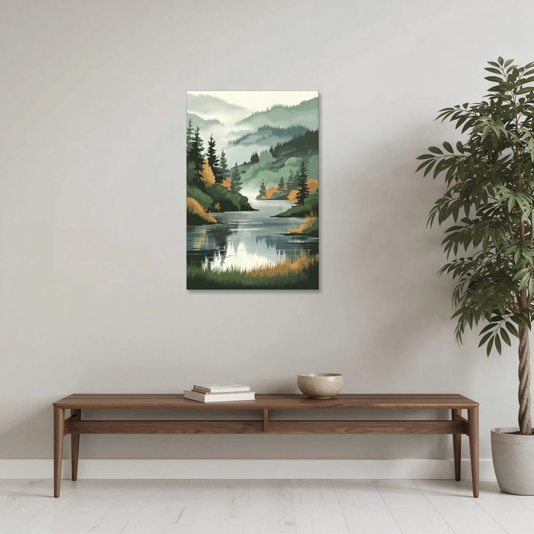 Ontario Lake Reflections - Canvas Wall Art - Coffee Table - 24x36
