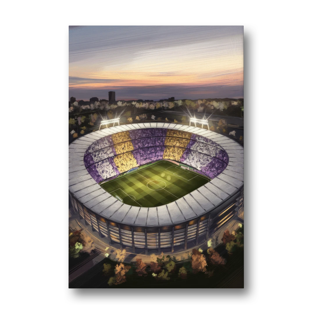 Orlando City FC Stadium Scene - Canvas Wall Art - Front