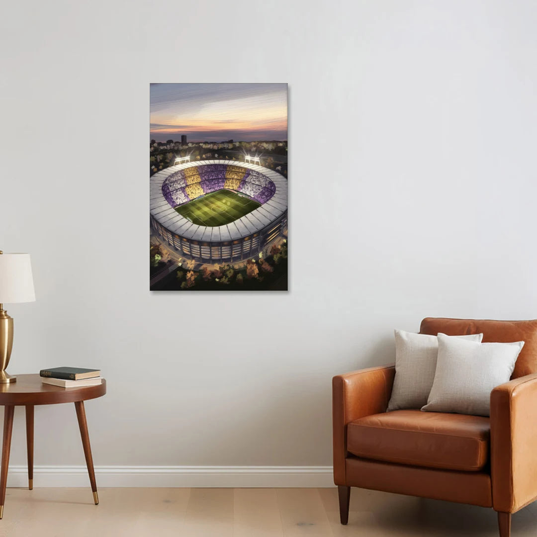 Orlando City FC Stadium Scene - Canvas Wall Art - Sofa - 24x36