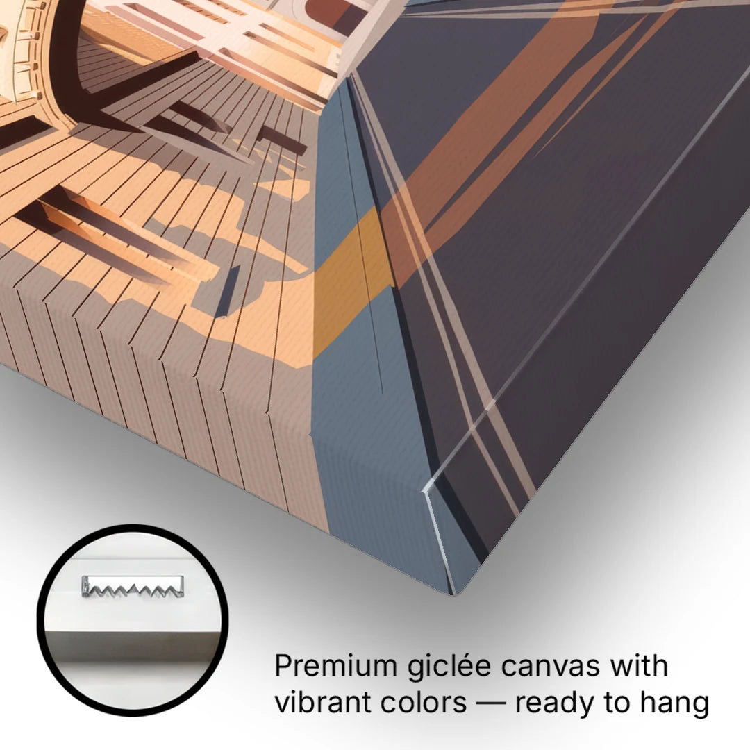 Oxford Bridge of Sighs - Canvas Wall Art - Gallery Wrap Corner