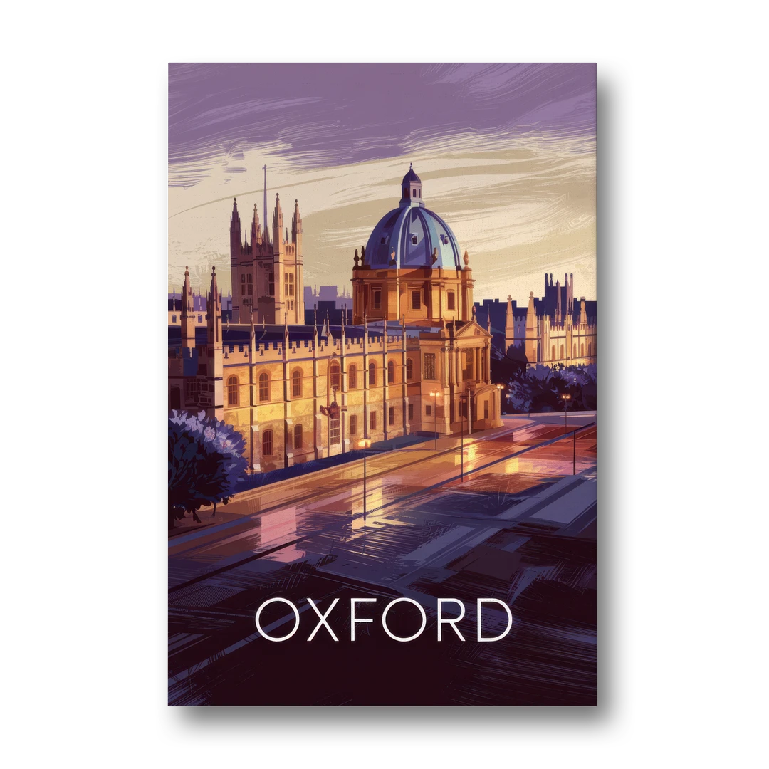 Oxford Timeless Elegance - Canvas Wall Art - Front