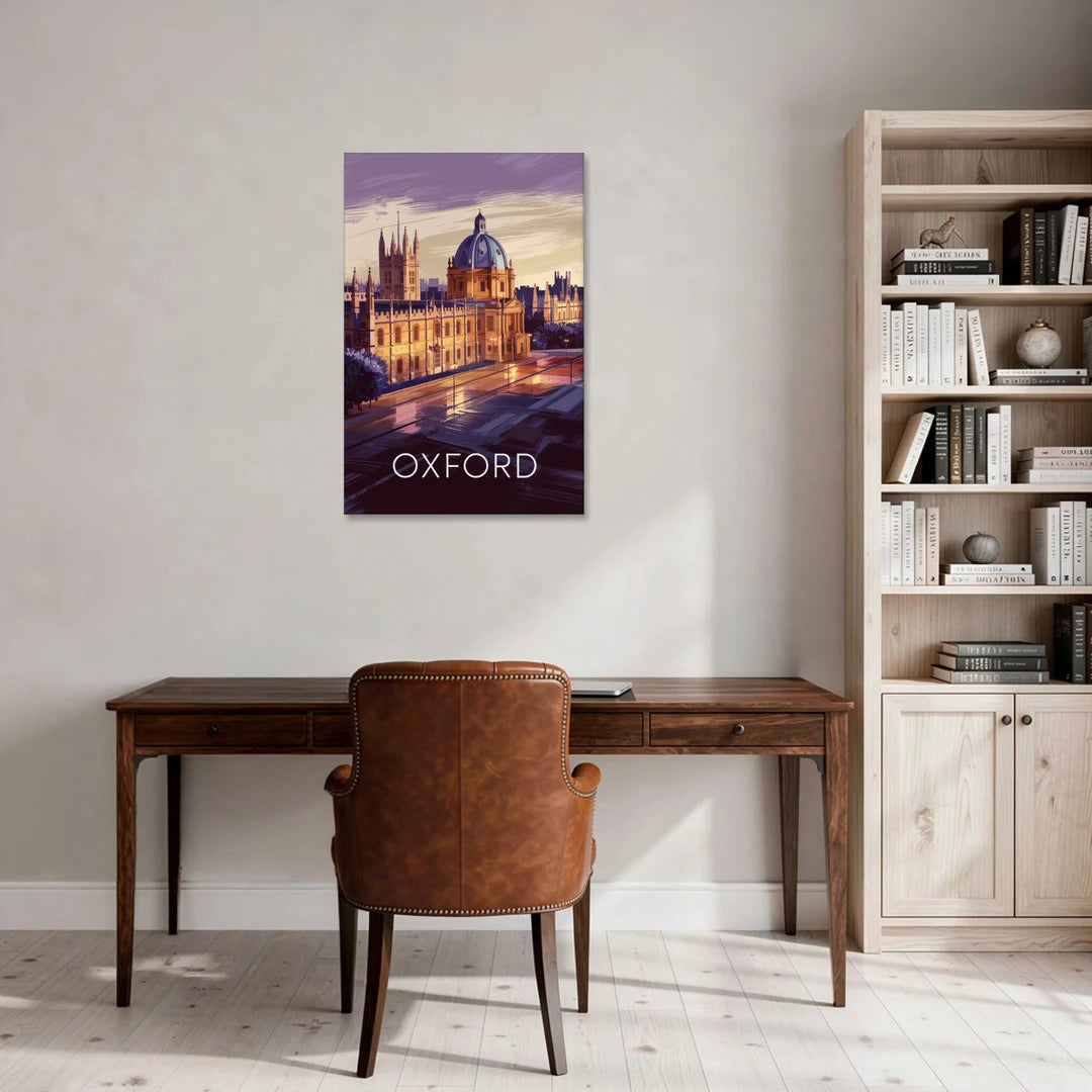Oxford Timeless Elegance - Canvas Wall Art - Office - 24x36