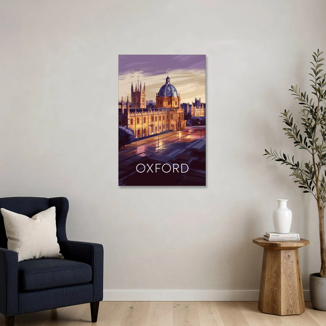 Oxford Timeless Elegance - Canvas Wall Art - Sofa - 24x36