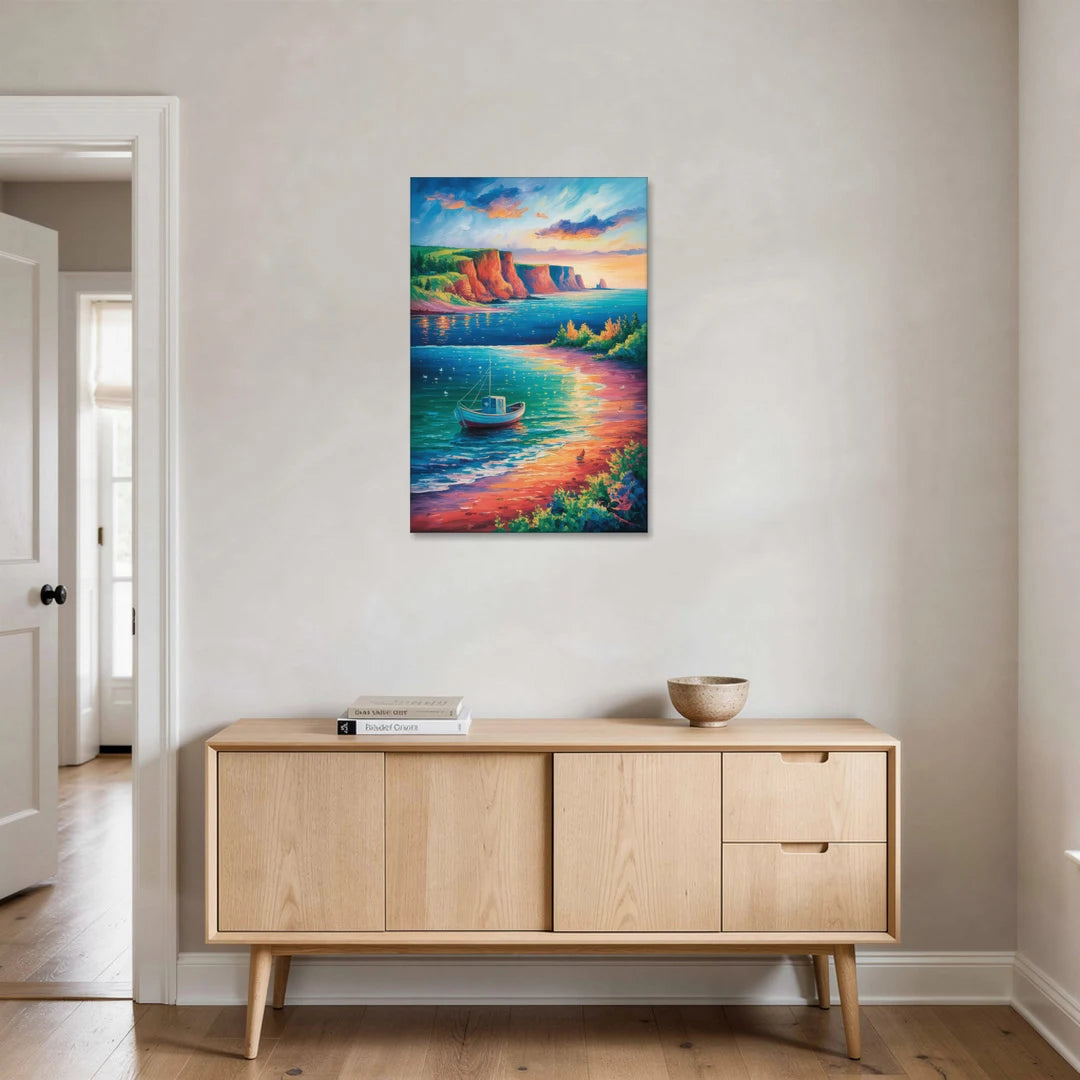 PEI Coastal Charm - Canvas Wall Art - Coffee Table - 24x36