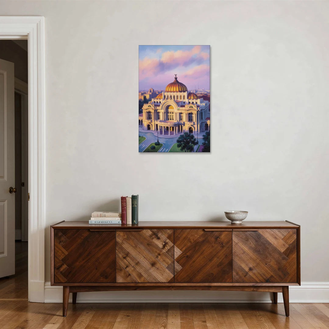 Palacio de Bellas Artes - Canvas Wall Art - Coffee Table - 24x36