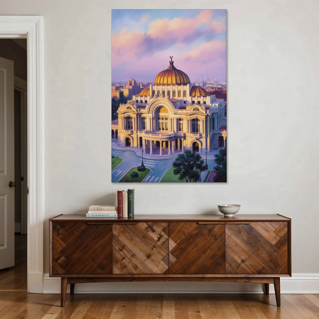 Palacio de Bellas Artes - Canvas Wall Art - Coffee Table - 40x60