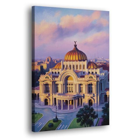 Palacio de Bellas Artes - Canvas Wall Art