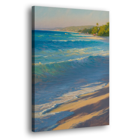 Palancar Beach Waters - Canvas Wall Art