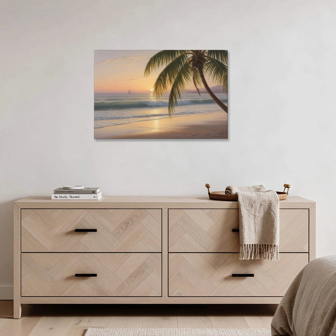 Palmilla Beach Sunrise - Canvas Wall Art - Coffee Table - 36x24