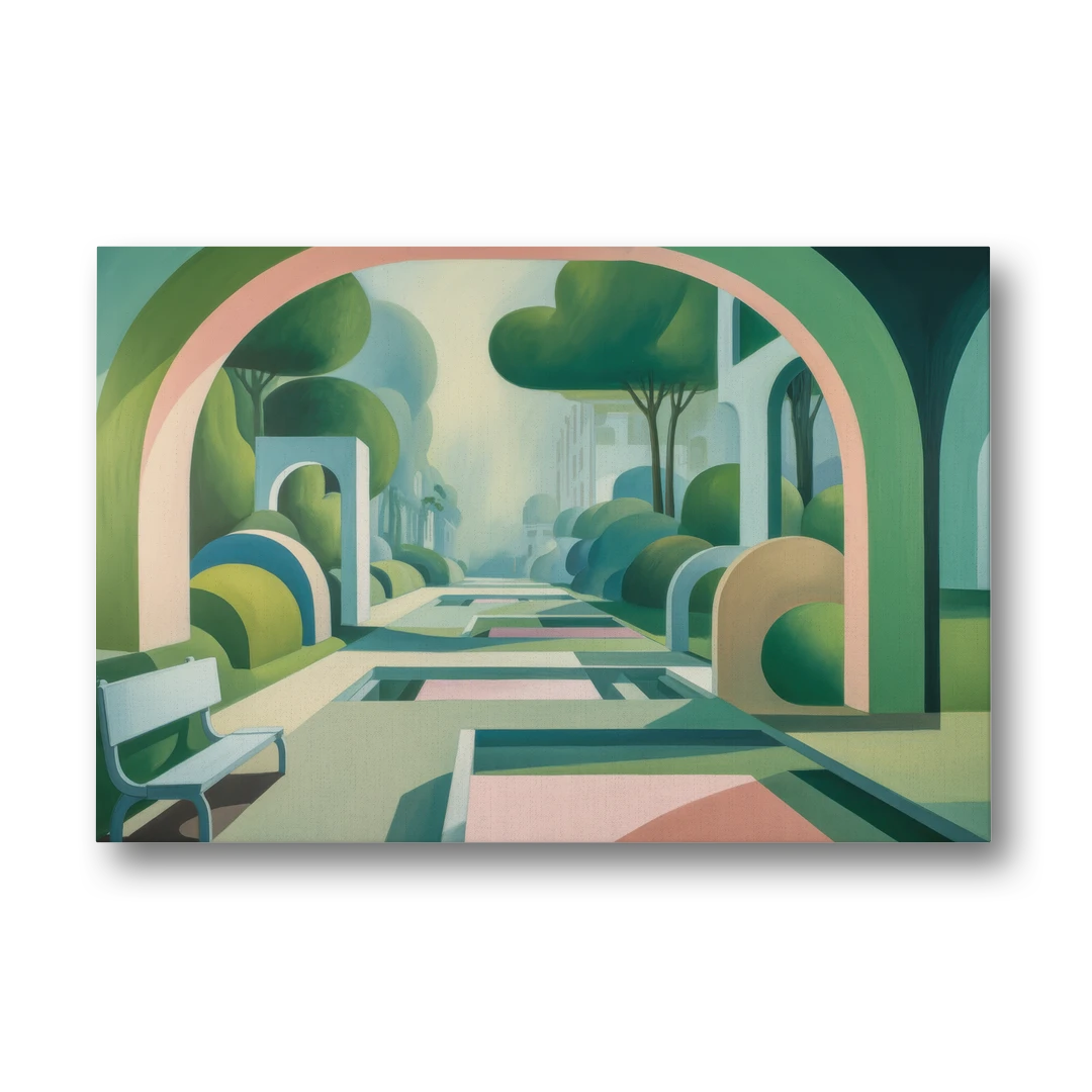 Parco Sempione Bliss - Canvas Wall Art - Front
