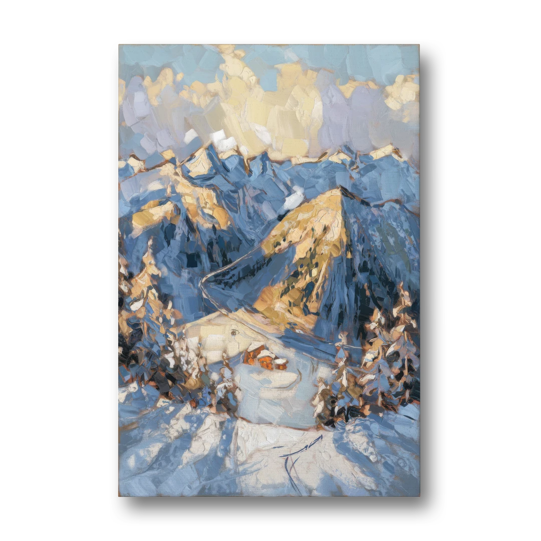 Park City Mountain Views - Canvas Wall Art - Front