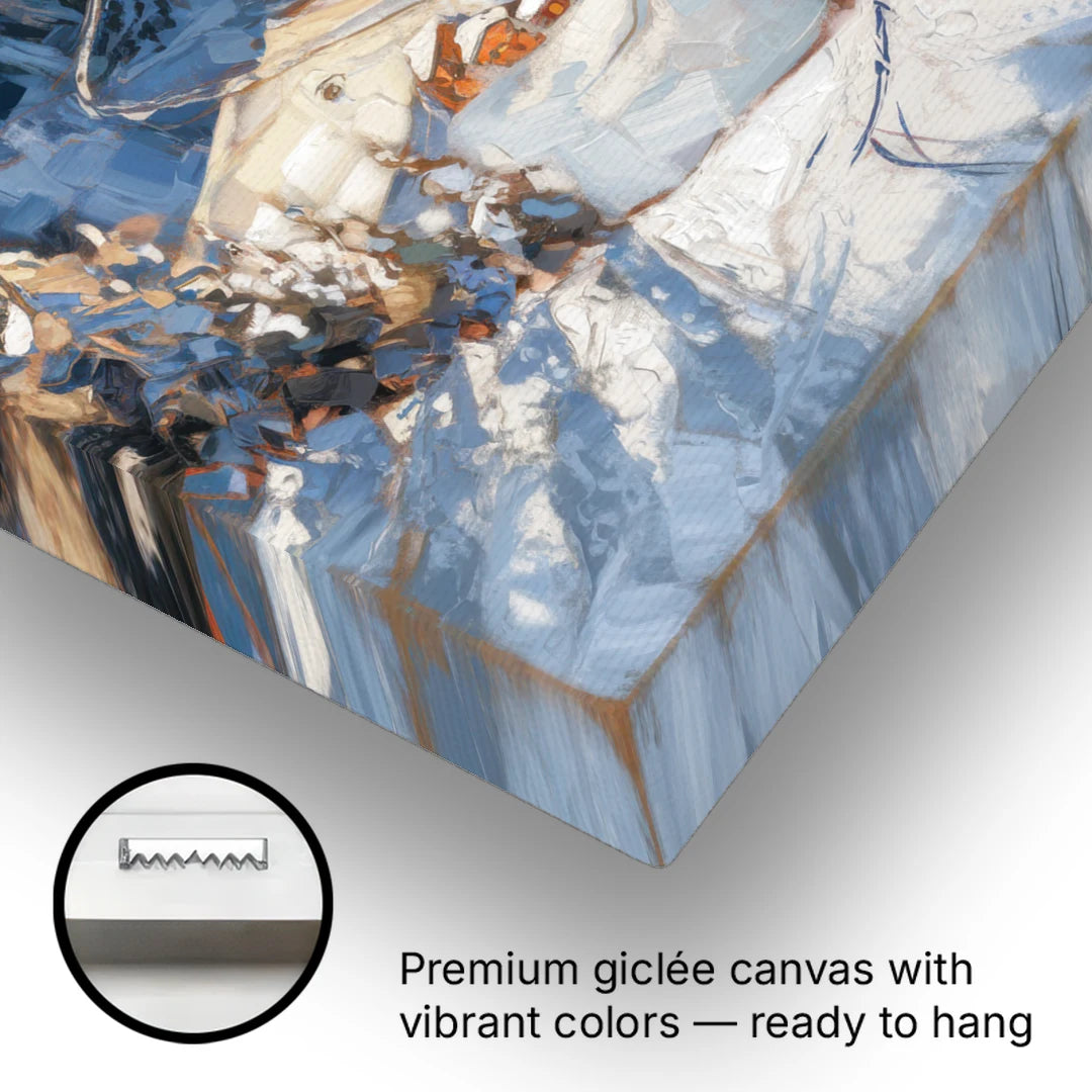 Park City Mountain Views - Canvas Wall Art - Gallery Wrap Corner