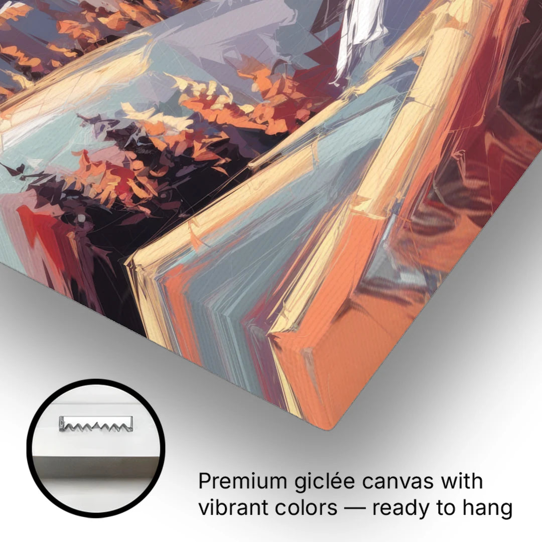 Park City Sunrise Panorama - Canvas Wall Art - Gallery Wrap Corner
