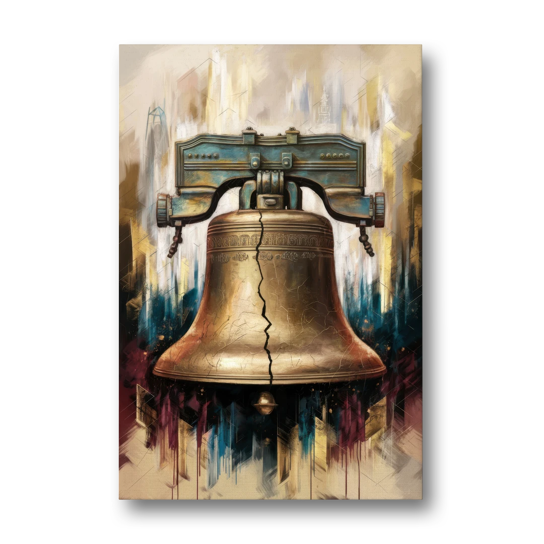 Philadelphia Liberty Bell - Canvas Wall Art - Front