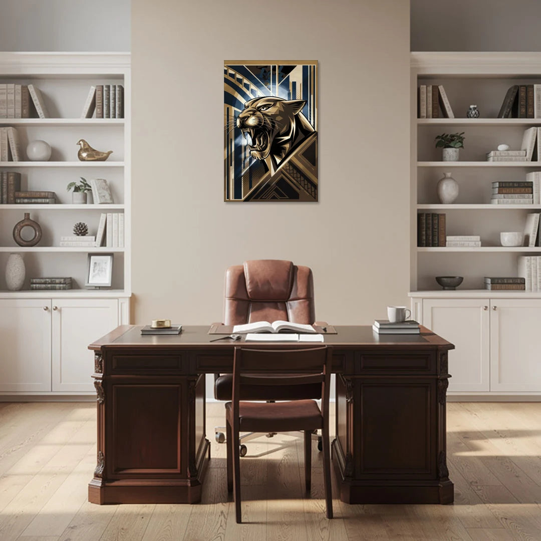 Pittsburgh Panthers Spirit - Canvas Wall Art - Office - 24x36