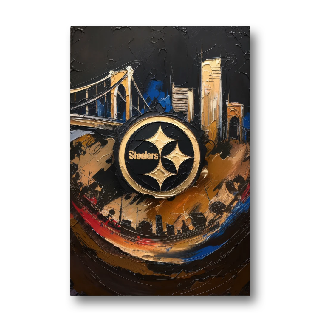 Pittsburgh Steelers Fan Pride - Canvas Wall Art - Front
