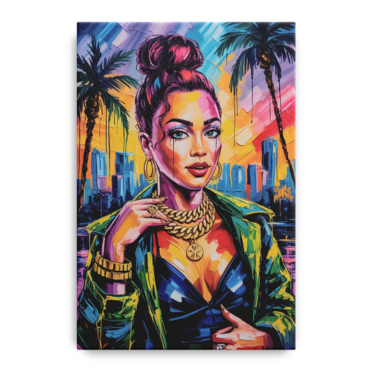 Planet Vibe - Canvas Wall Art