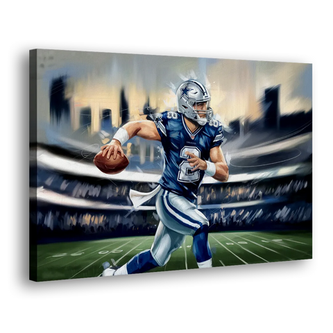 Plano Dallas Cowboys Spirit - Canvas Wall Art