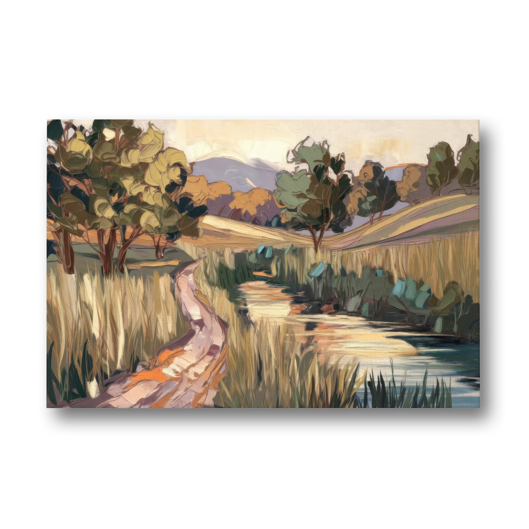 Plano Nature Trails - Canvas Wall Art - Front